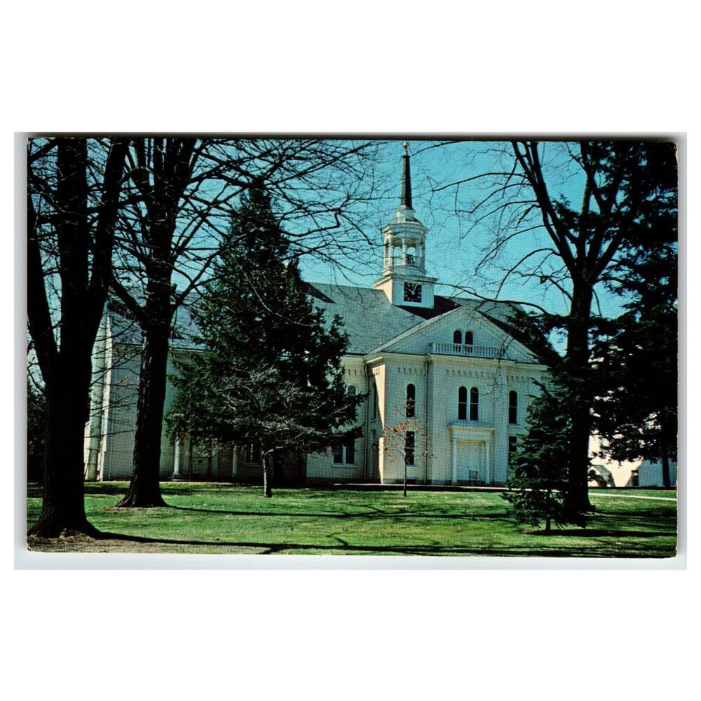 Moravian Church Lititz Penna Postcard c1960s Wayne B. LeFevre Photo SM-253